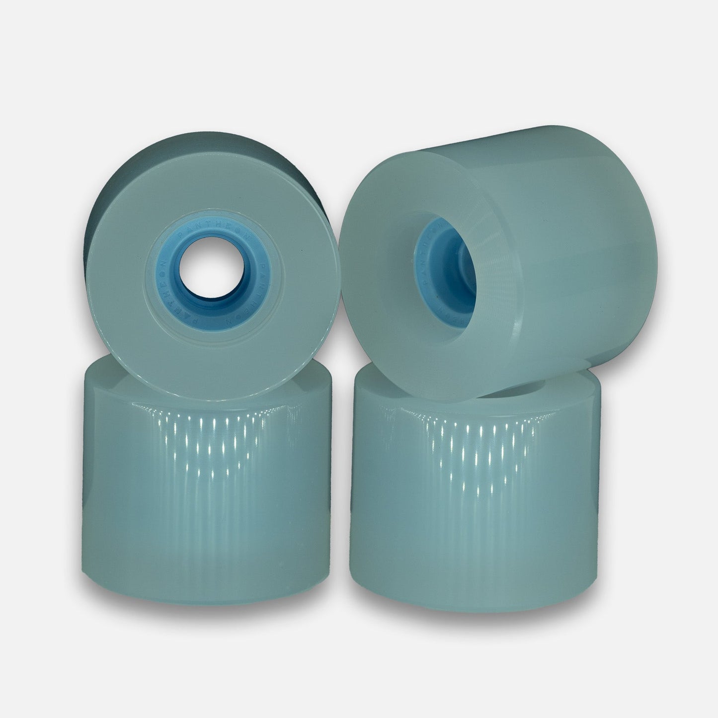 Pantheon Meatballs 73mm 74a Wheels - Milky (Set of 4)