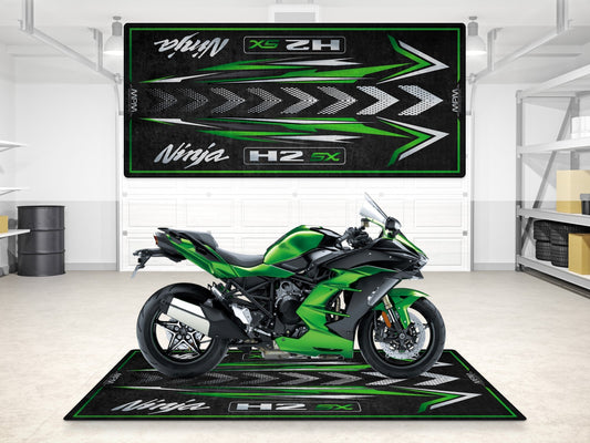 MPM Motorcycle Mat for Kawasaki Ninja H2 SX - MM7404