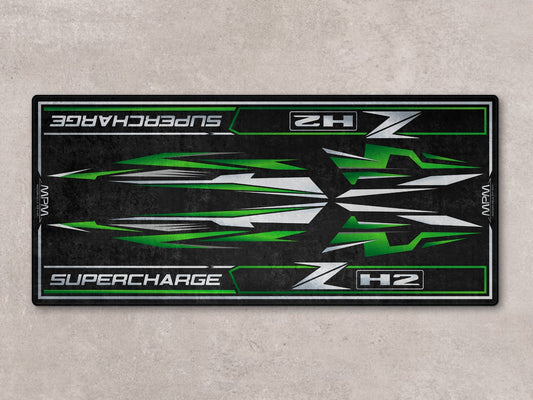MPM Motorcycle Mat for Kawasaki ZH2 - MM7418