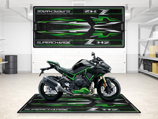 MPM Motorcycle Mat for Kawasaki ZH2 - MM7418