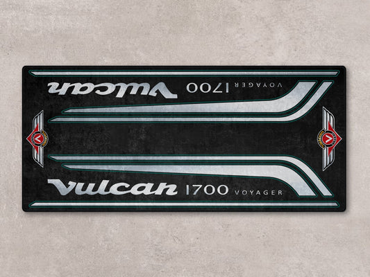 MPM Motorcycle Mat for Kawasaki Vulcan 1700 Voyager - MM7430