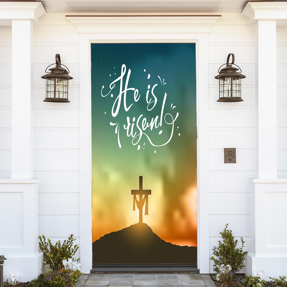 He Is Risen Cross