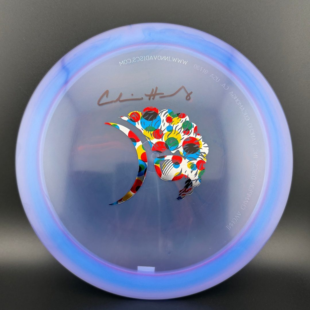 Swirly Champion Firebird *Signed* - Calvin Heimburg Eclipse Logo