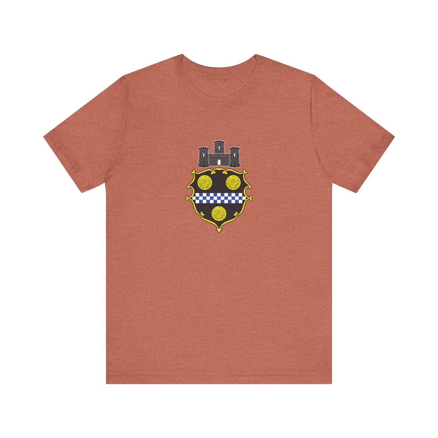 City of Pittsburgh Coat of Arms Premium Soft Cotten T-Shirt