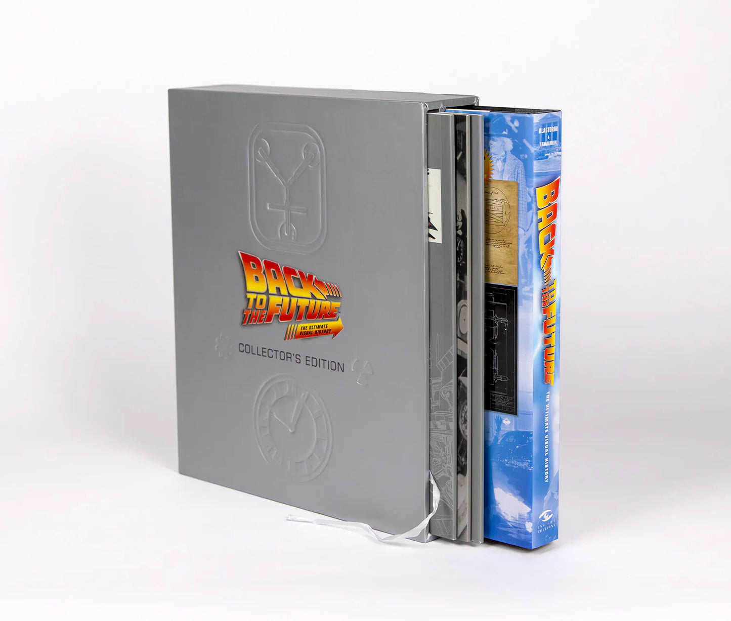 'Back to the Future: The Ultimate Visual History' (Collector's Edition with Sculpted Movie Poster) — by Michael Klastorin with Randal Atamaniuk [2017]