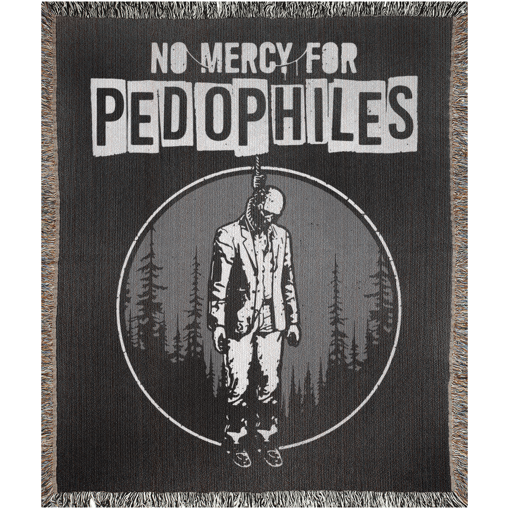 No Mercy Woven Blanket