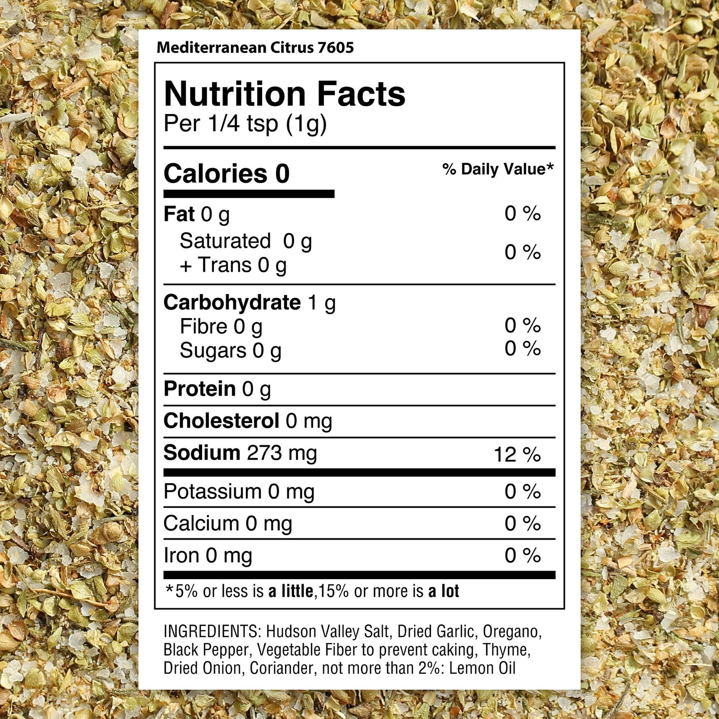 Mediterranean Citrus Seasoning