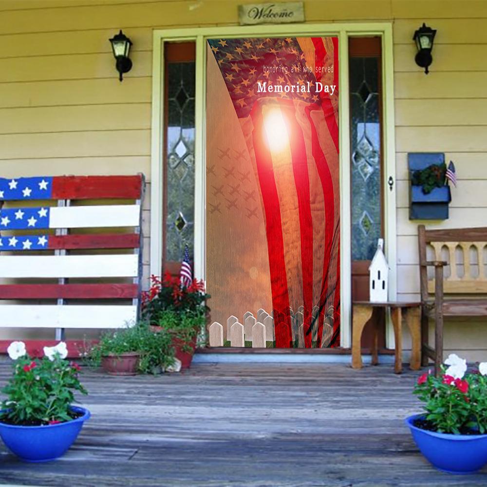 Memorial Day Door Cover