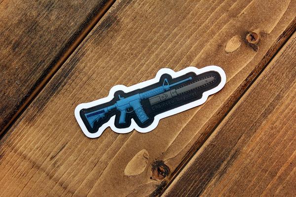 AR15 Chainsaw Bayonet Morale Patch