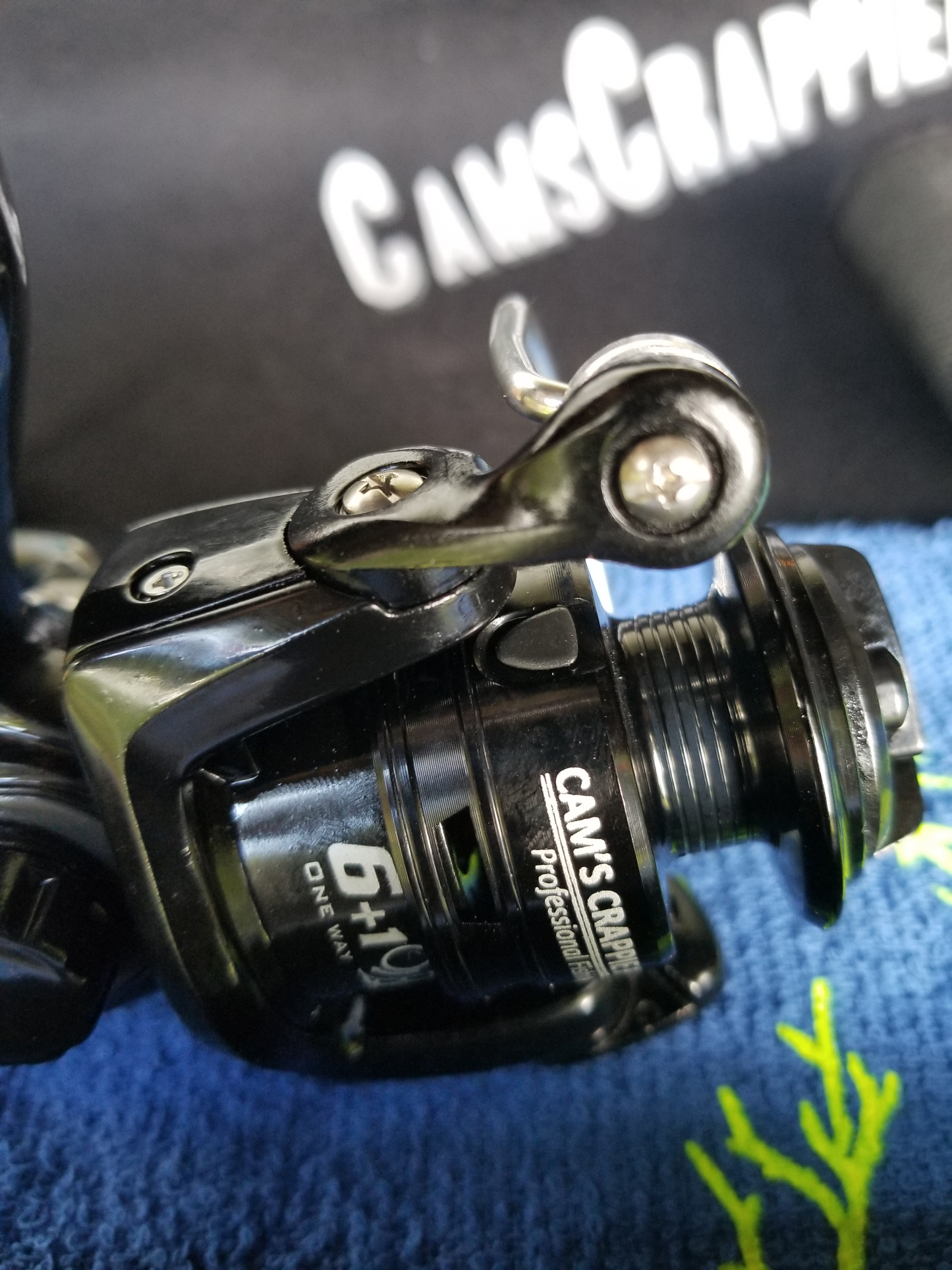 Cam's 10ft. 2pc. Yaannk Stik + 7 BB Cam's Xtralite Reel