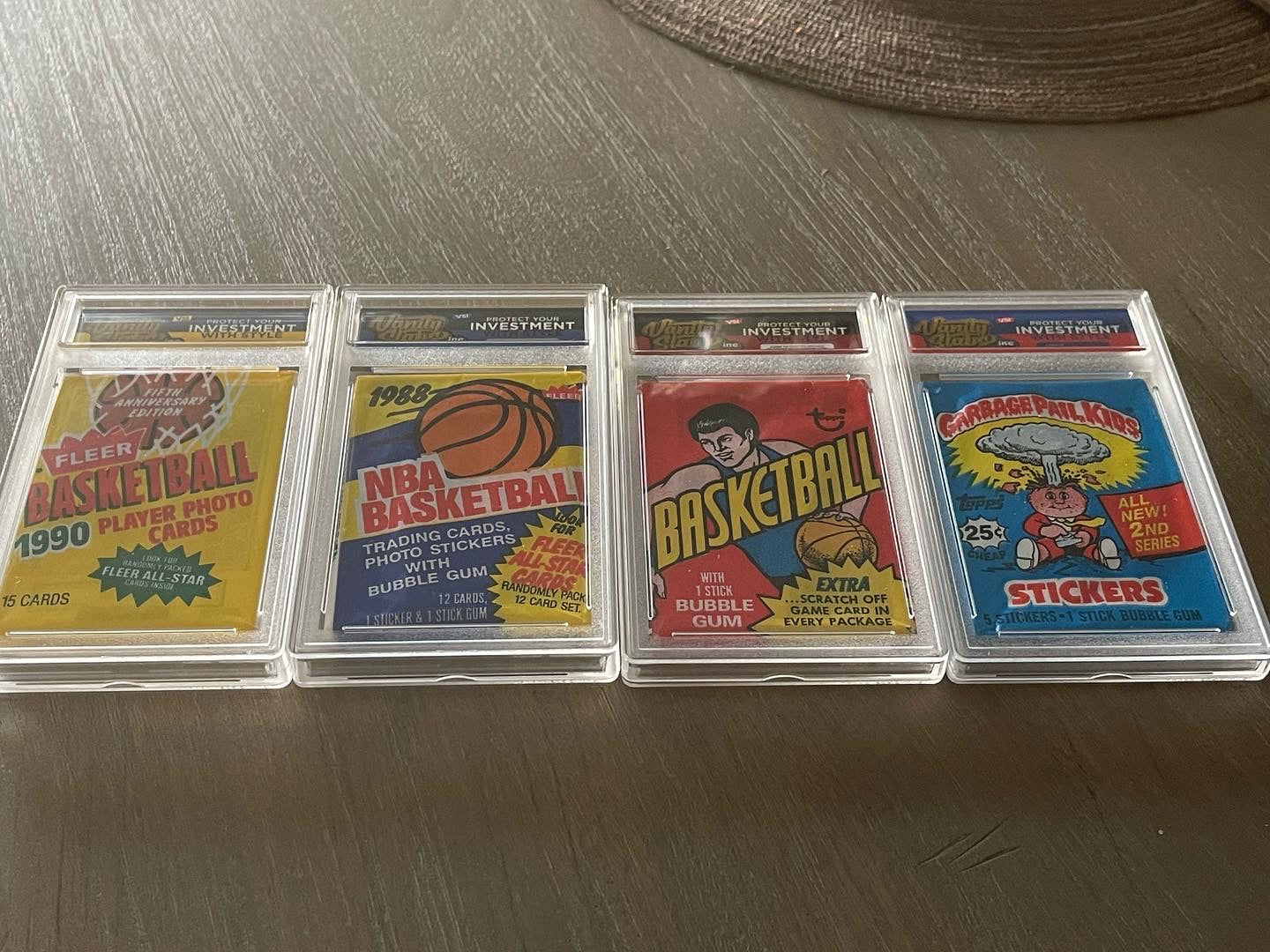 Vanity Slabs 360pt thickness Empty Slab for Wax Packs up to 15 cards thick for Baseball Football Hockey Basketball Cards