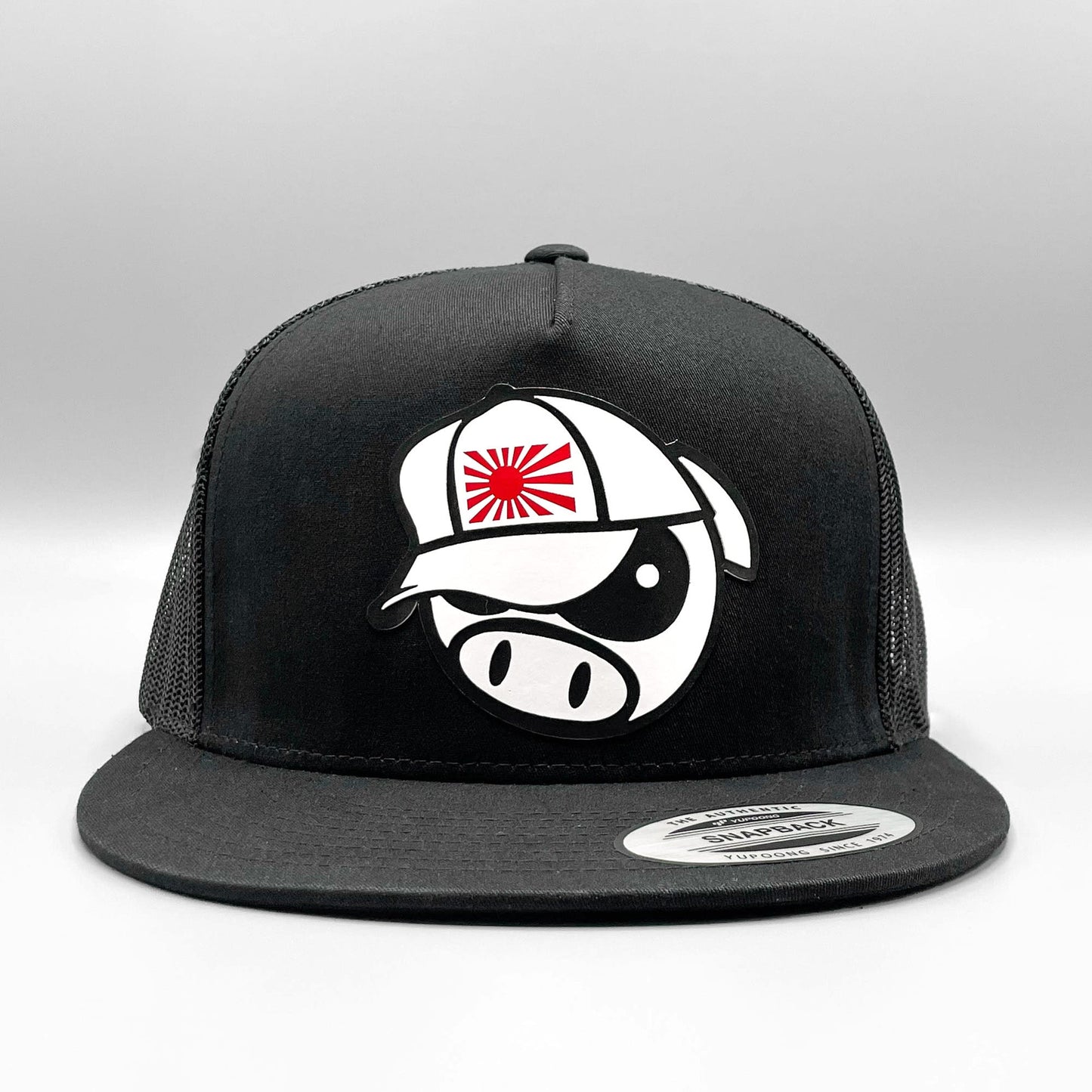 JDM Angry Rally Pig Japanese Trucker Hat