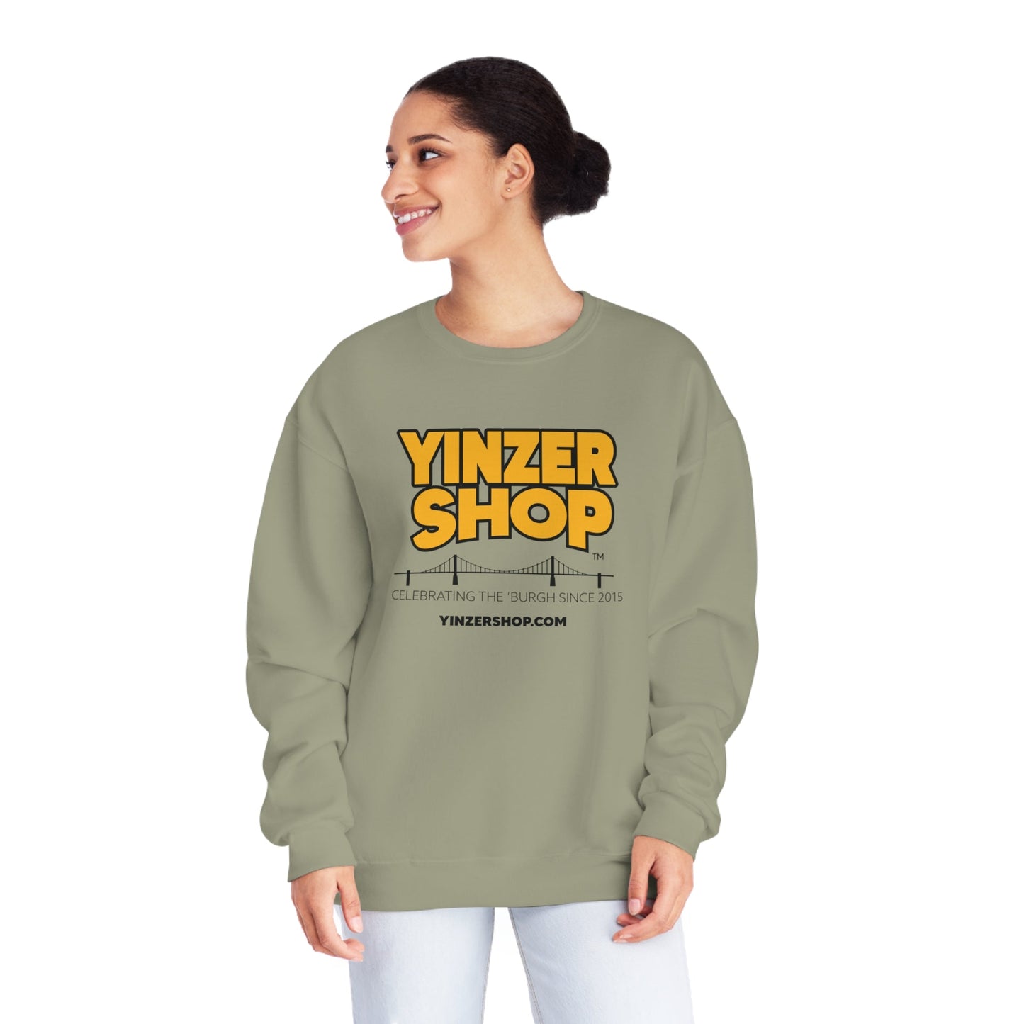 YinzerShop Serving Since 2015 - Jerzees 562MR Unisex NuBlend® Crewneck Sweatshirt