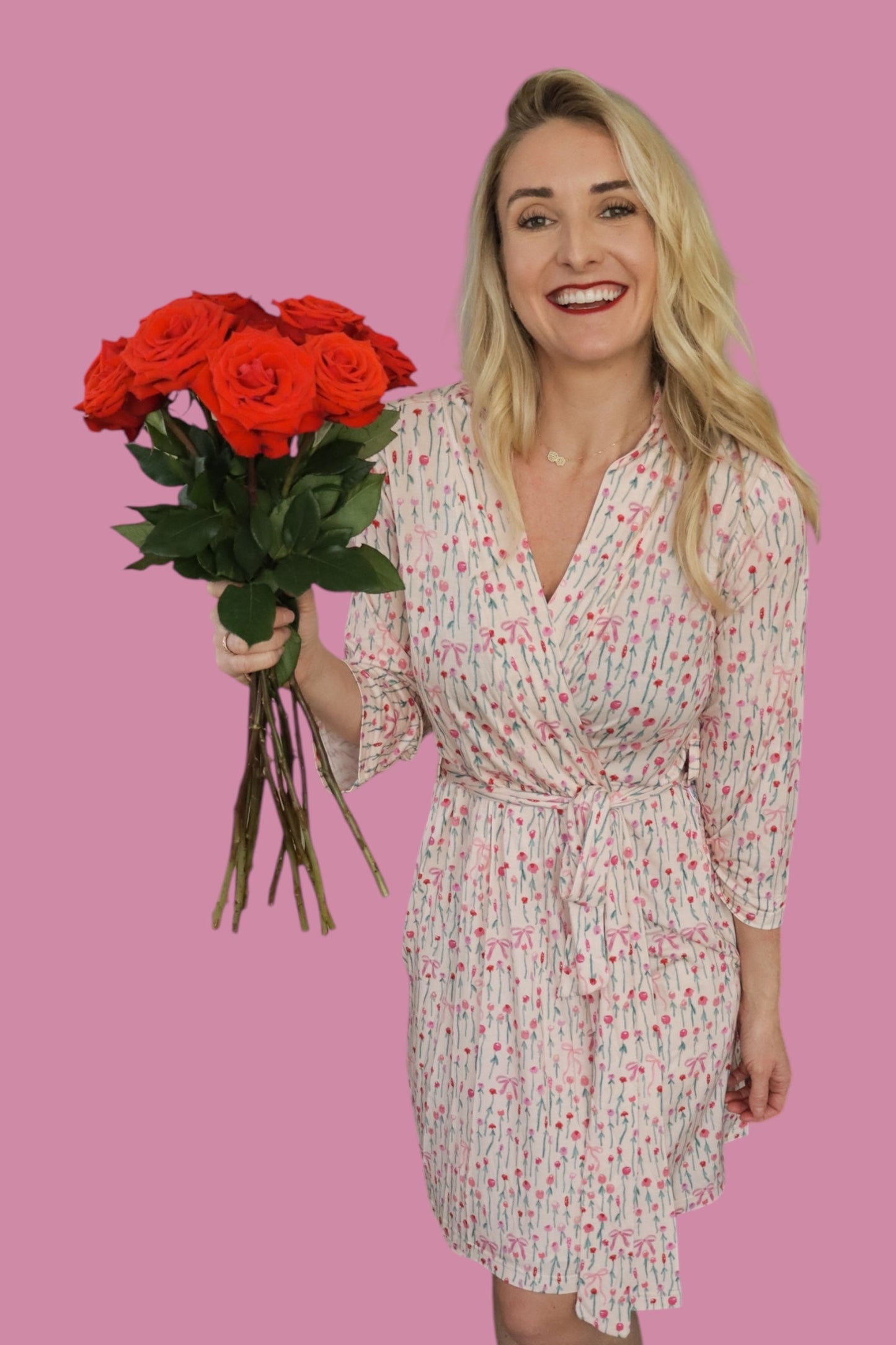 BLOOMS & BOWS Women's Dream Robe