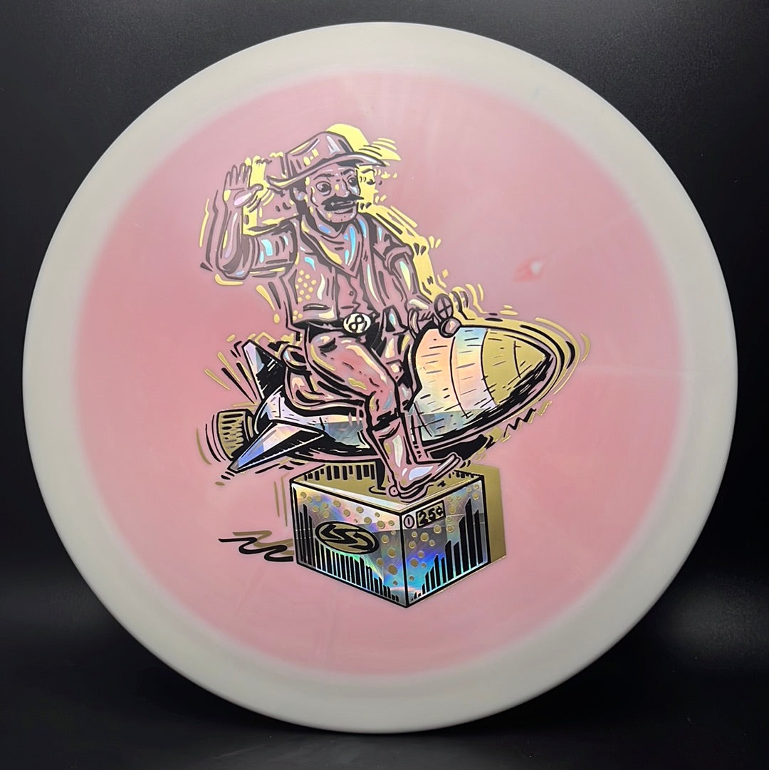 Alpha Lariat - "Ride Em Rocket Cowboy" Triple Foil