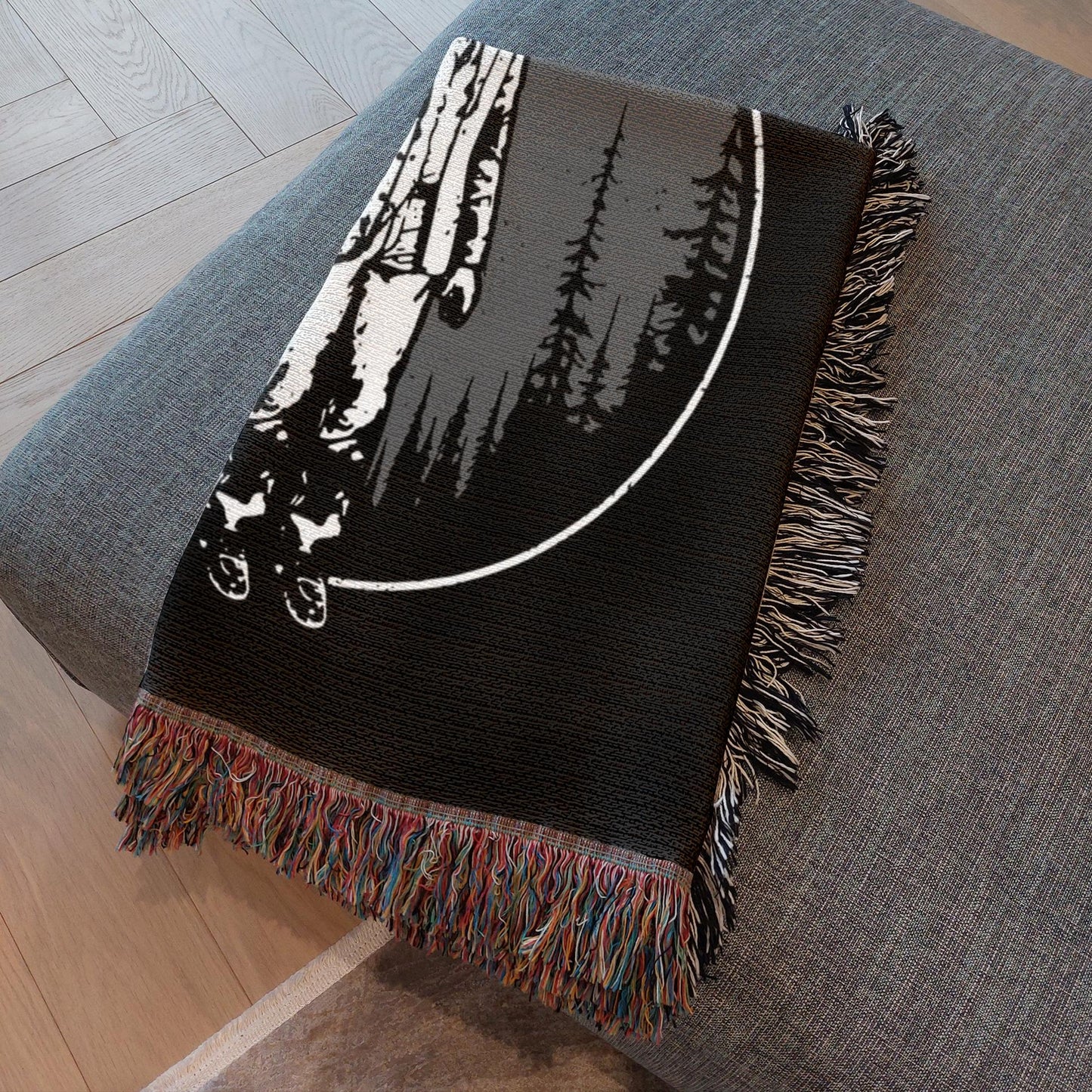 No Mercy Woven Blanket