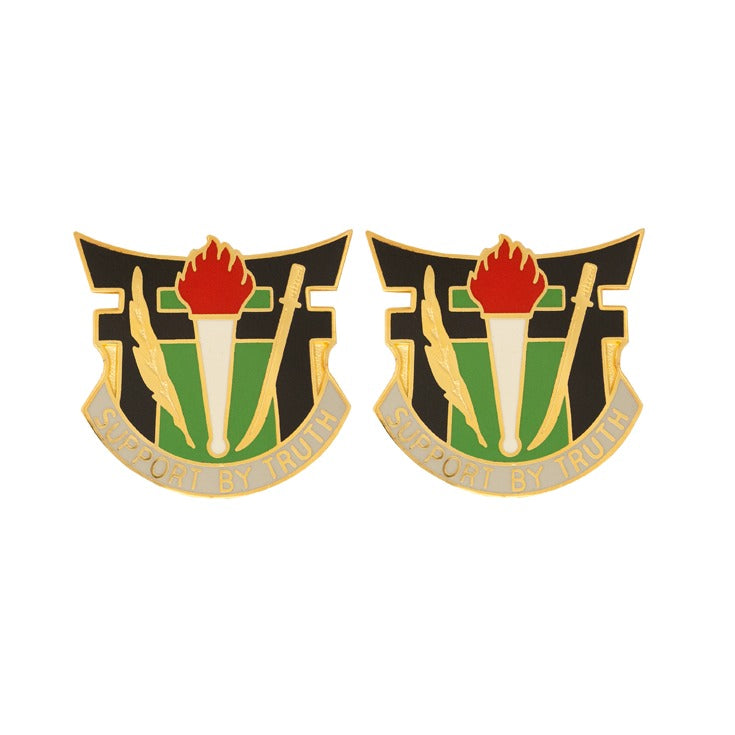 7th PSYOPS Group Distinctive Unit Insignia - Pair - Support By Truth