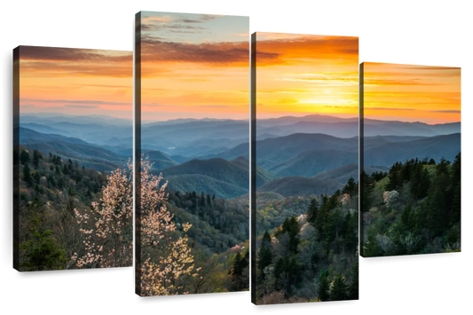 Great Smoky Mountains Sunrise Wall Art