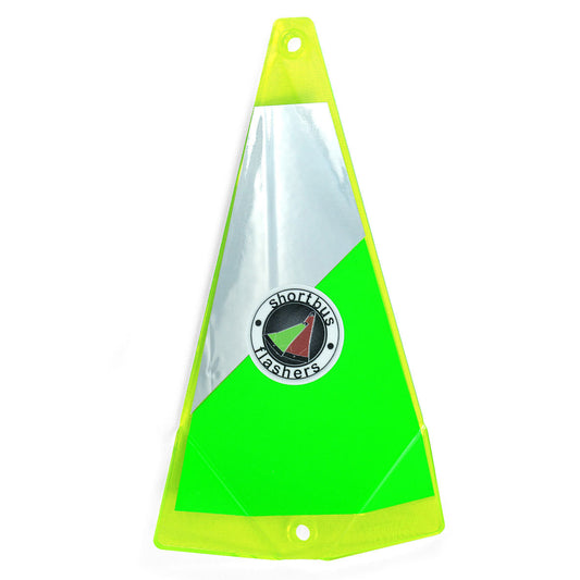 Twisted Addiction Green Triangle Flasher