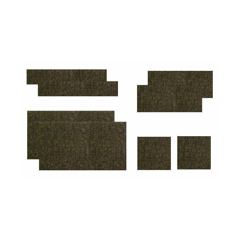 8 Piece Hook & Loop Replacement Package Military Tactical - O.D. GREEN