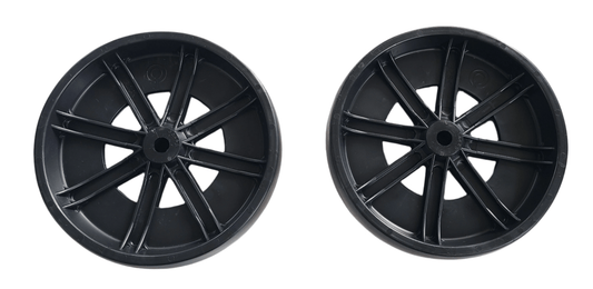 8" Wheels (set of 2) For Drum Smoker (Replacement Wheels For Hunsaker Smokers)