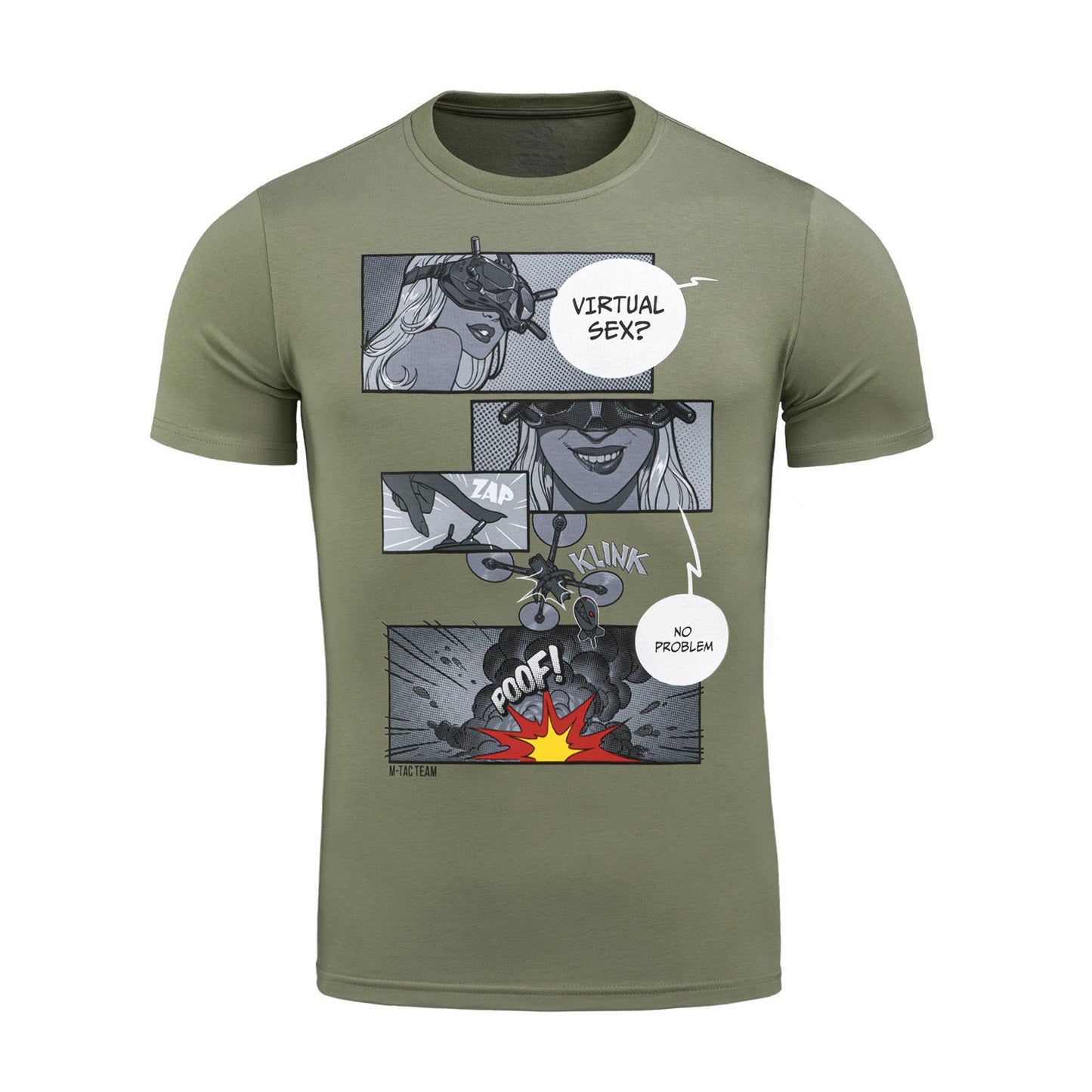 M-Tac T-Shirt Comics Drone Girl