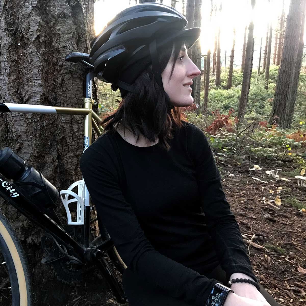 Lightweight Women's Wool Crew Top - 100% Merino Wool