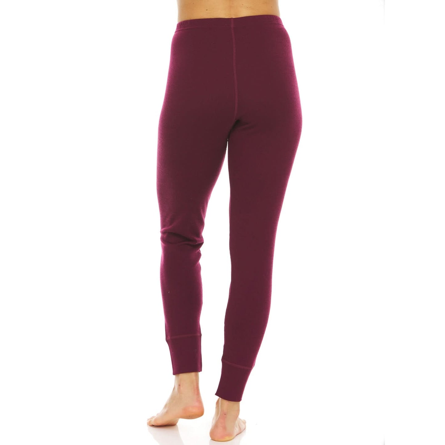 Midweight Women's Wool Bottom Thermal Base Layer - 100% Merino Wool