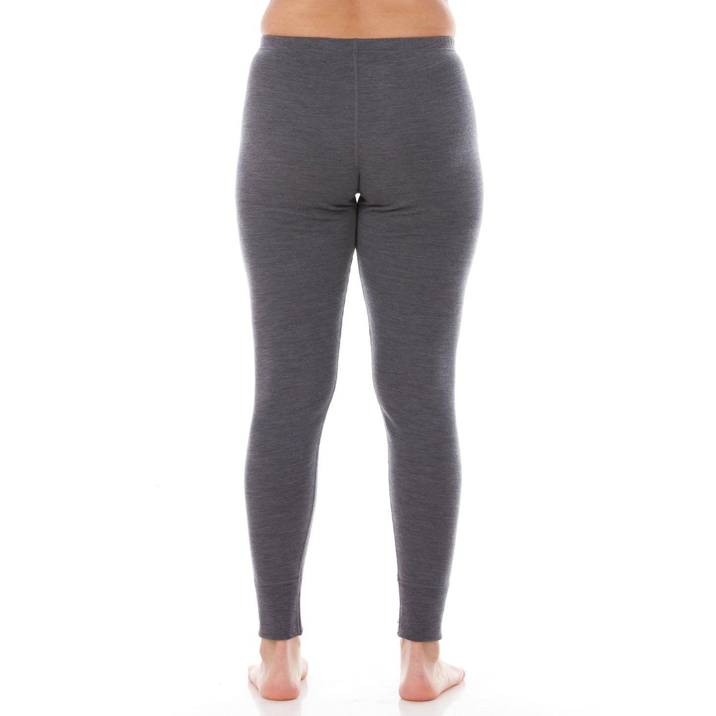 Midweight Women's Wool Bottom Thermal Base Layer - 100% Merino Wool