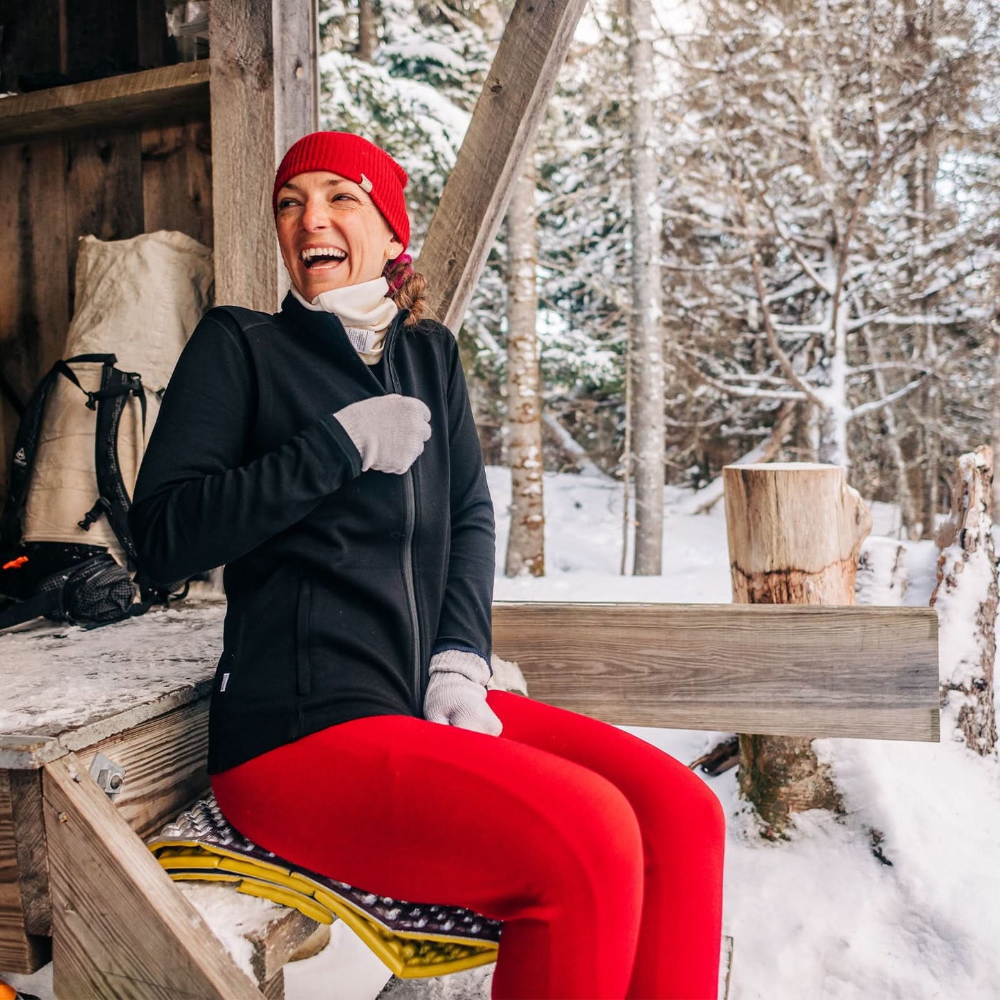 Midweight Women's Wool Bottom Thermal Base Layer - 100% Merino Wool