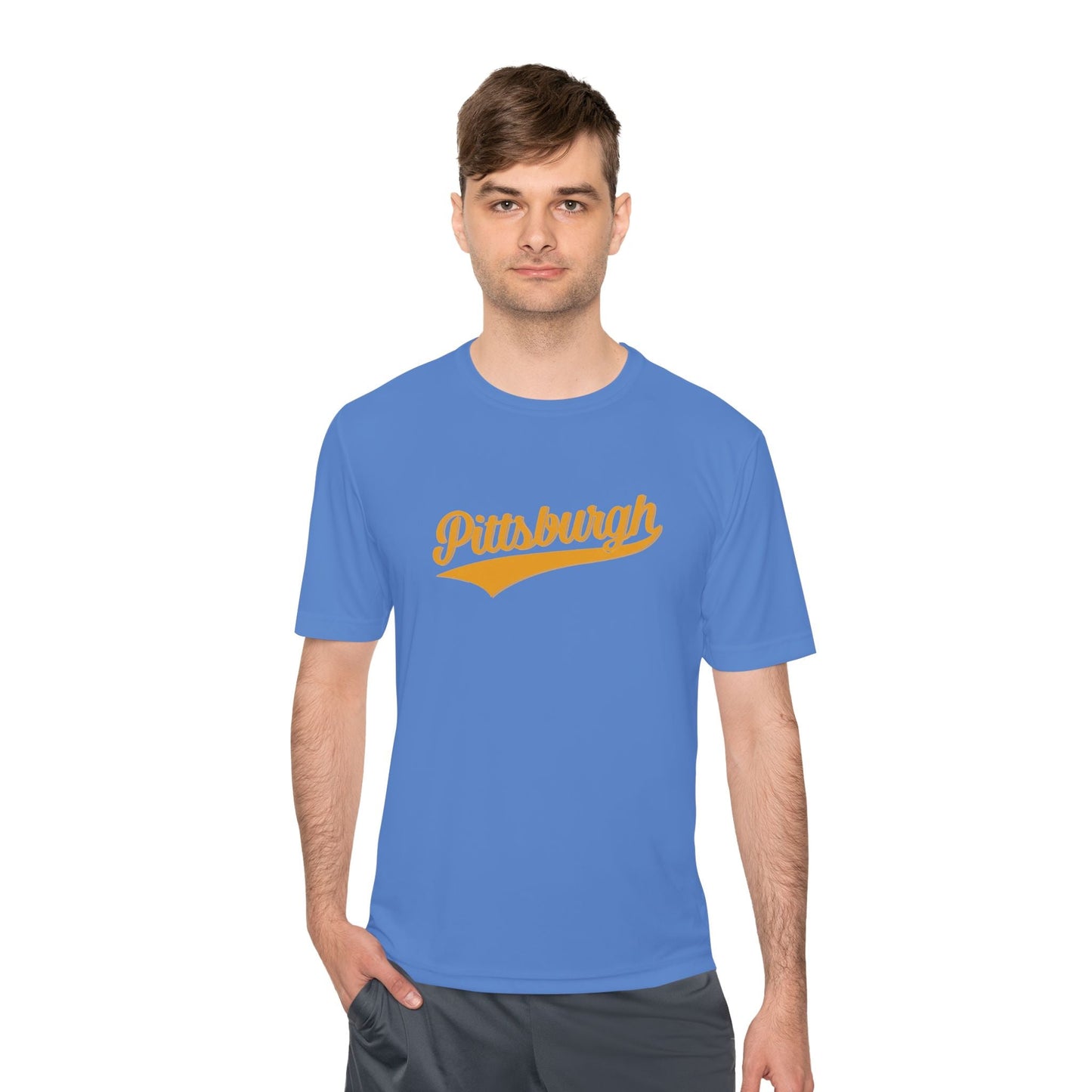 Pittsburgh Varsity Retro Moisture Wicking T-shirt - Sport-Tek ST350