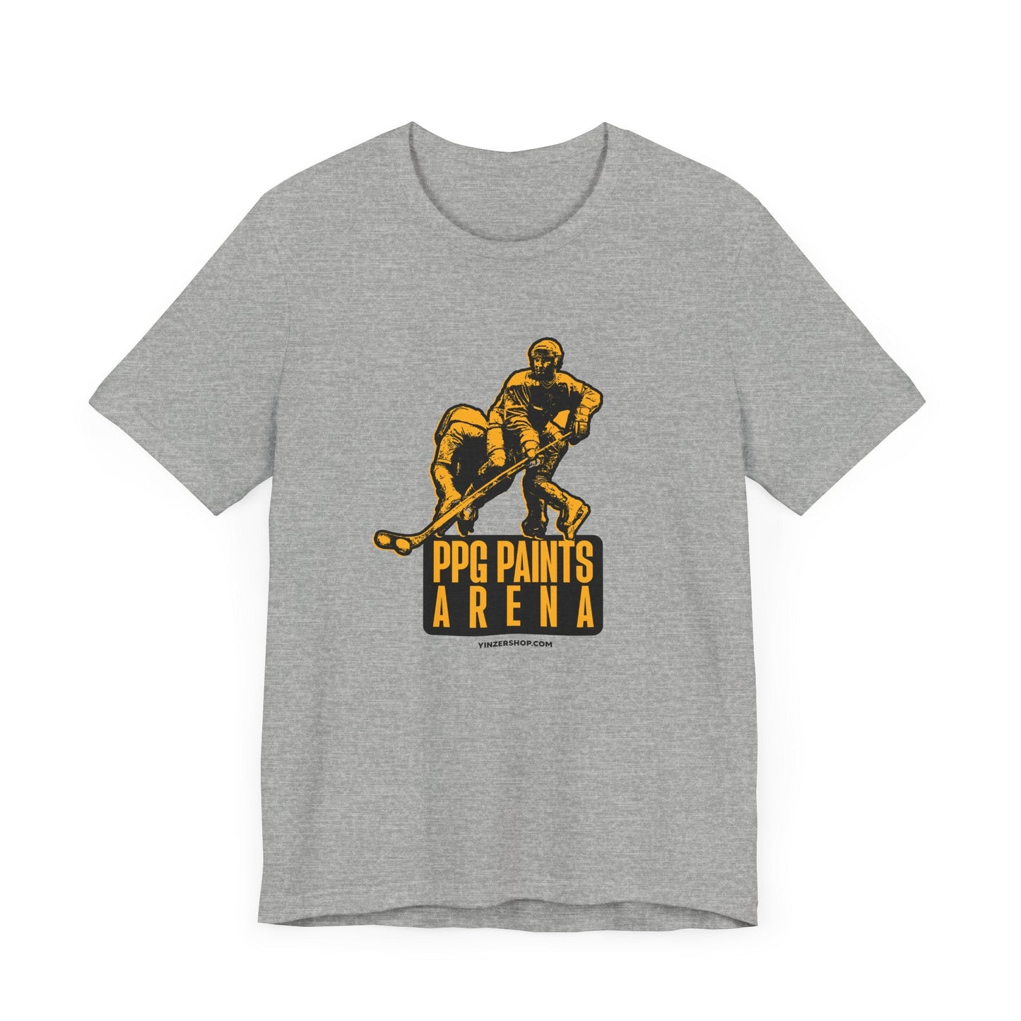 PPG Paints Arena Statue - Short Sleeve Tee