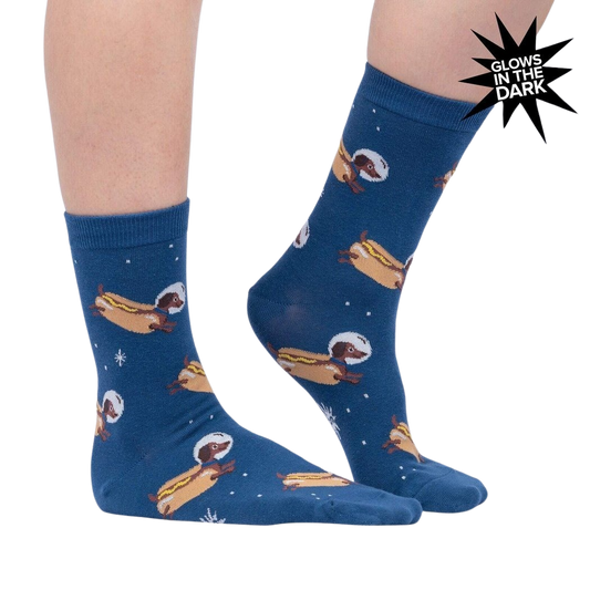 Weiner Dogs, In Space! Glow in the Dark