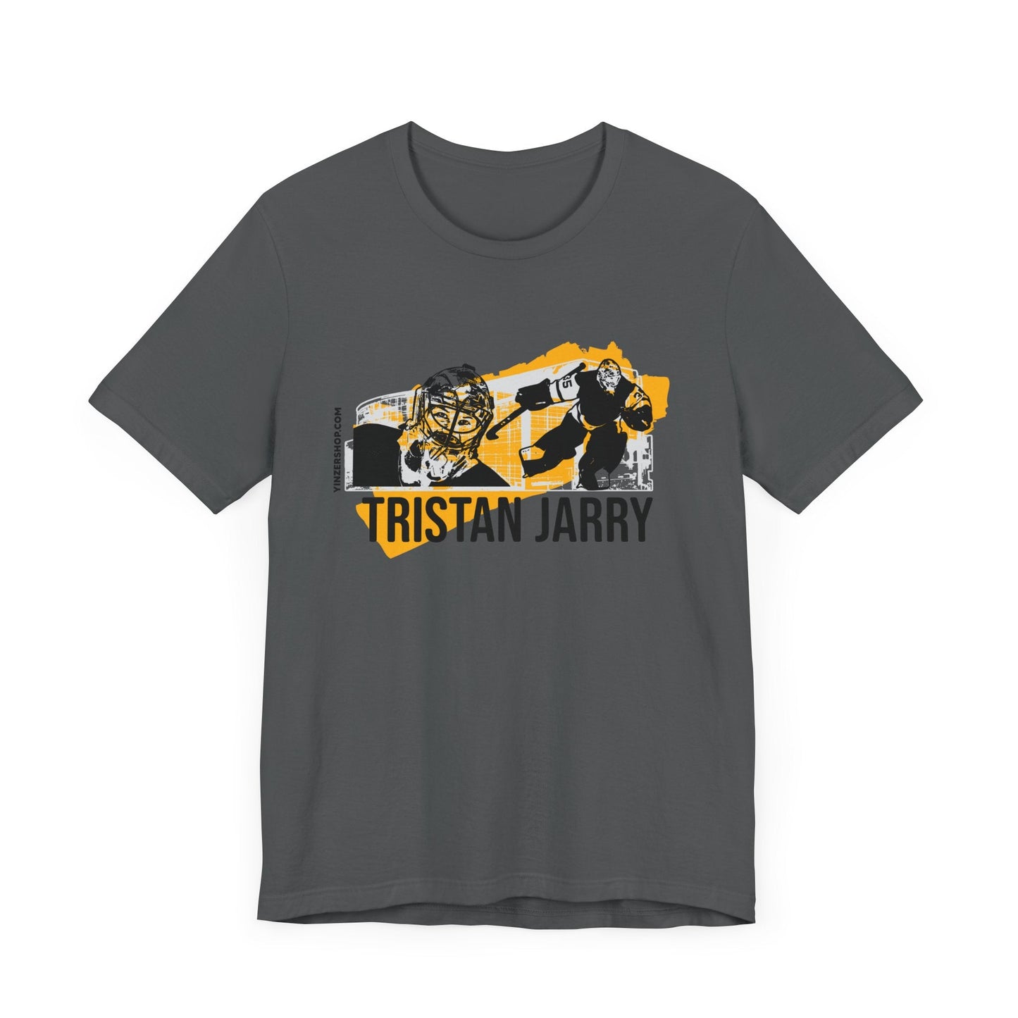 Tristan Jarry Pittsburgh Headliner Series T-Shirt - Unisex bella+canvas 3001 Short Sleeve Tee