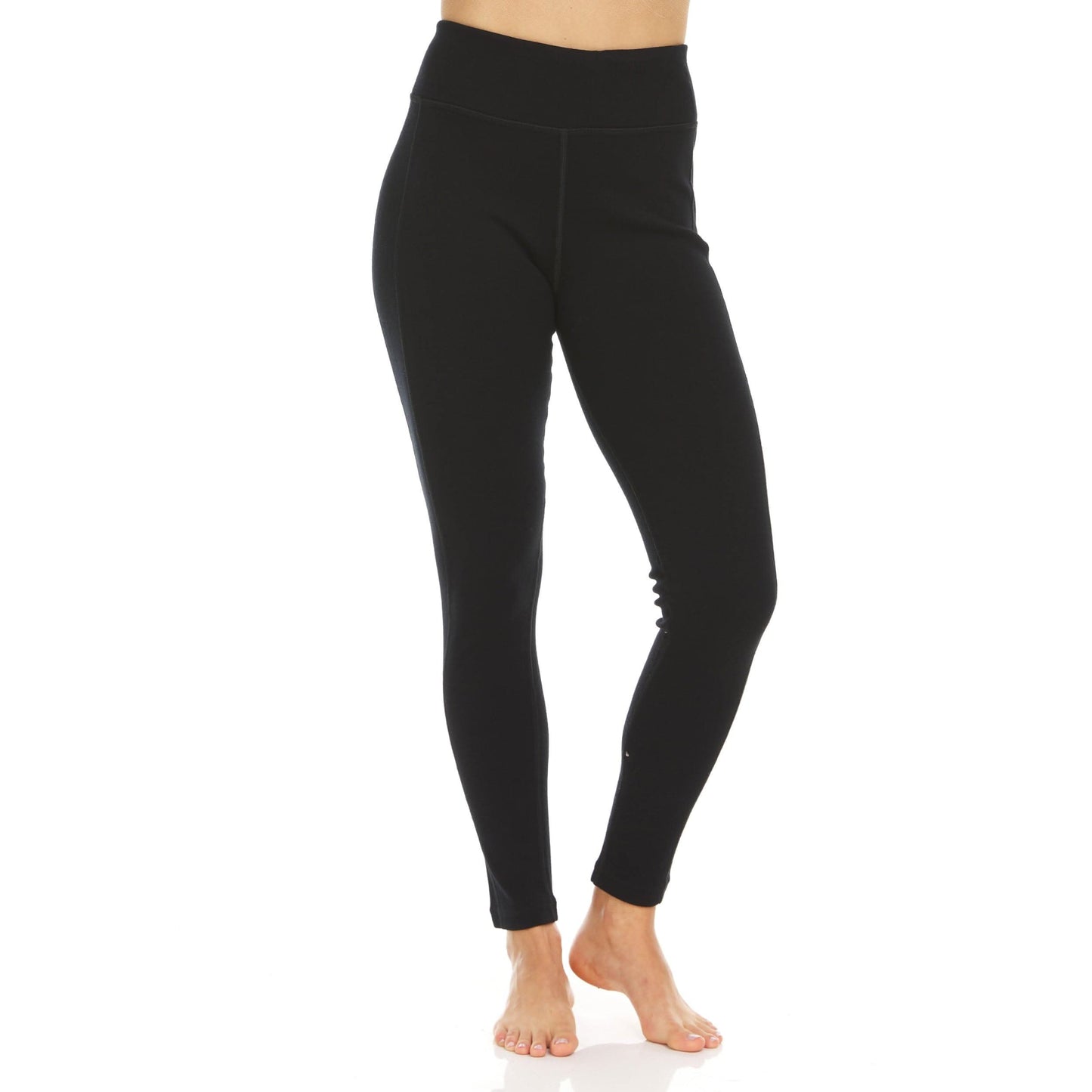 Women's Heavyweight Wool Leggings Thermal Base Layer Bottom - 100% Merino Wool