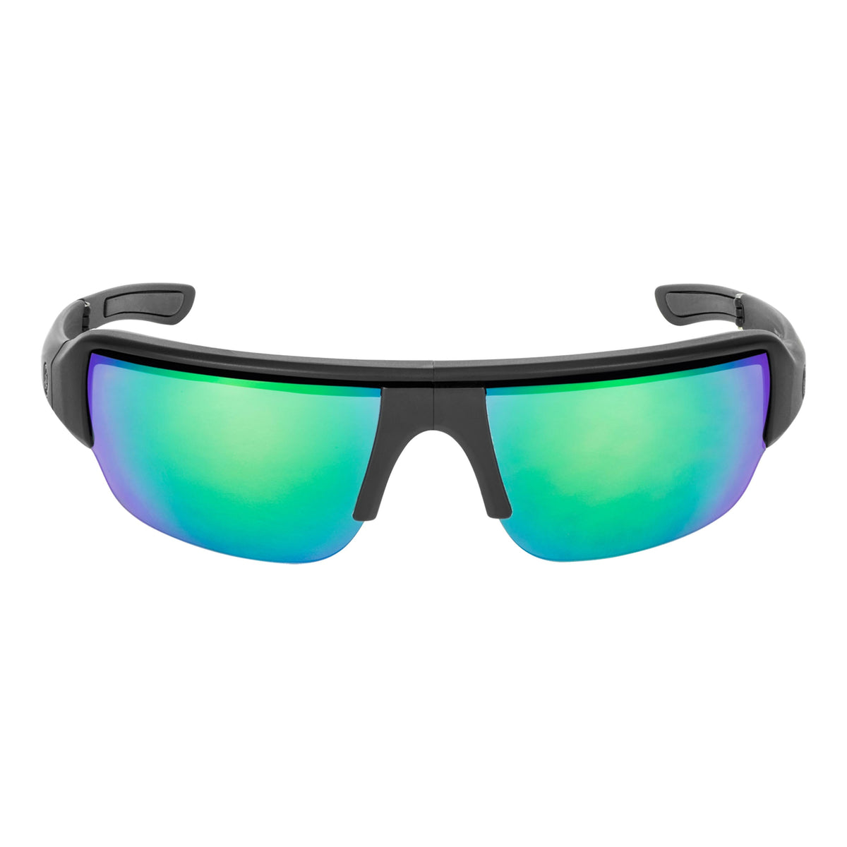 POPGUN | Matte Black | Polarized Gray/Green Mirror | Popticals