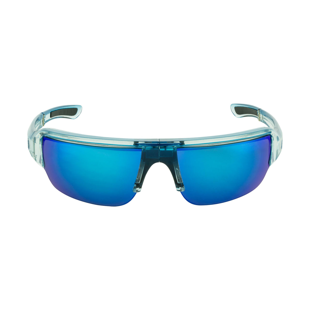 POPGUN | Gloss Blue/Clear Crystal | Polarized Gray/Blue Mirror | Popticals