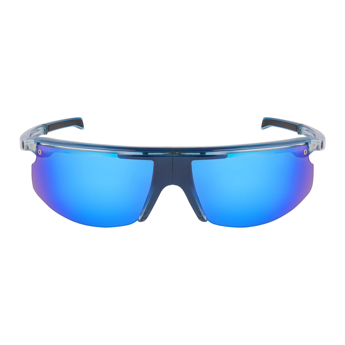 POPSTAR | Small Gloss Blue/Clear Crystal | Polarized Gray/Blue Mirror | Popticals