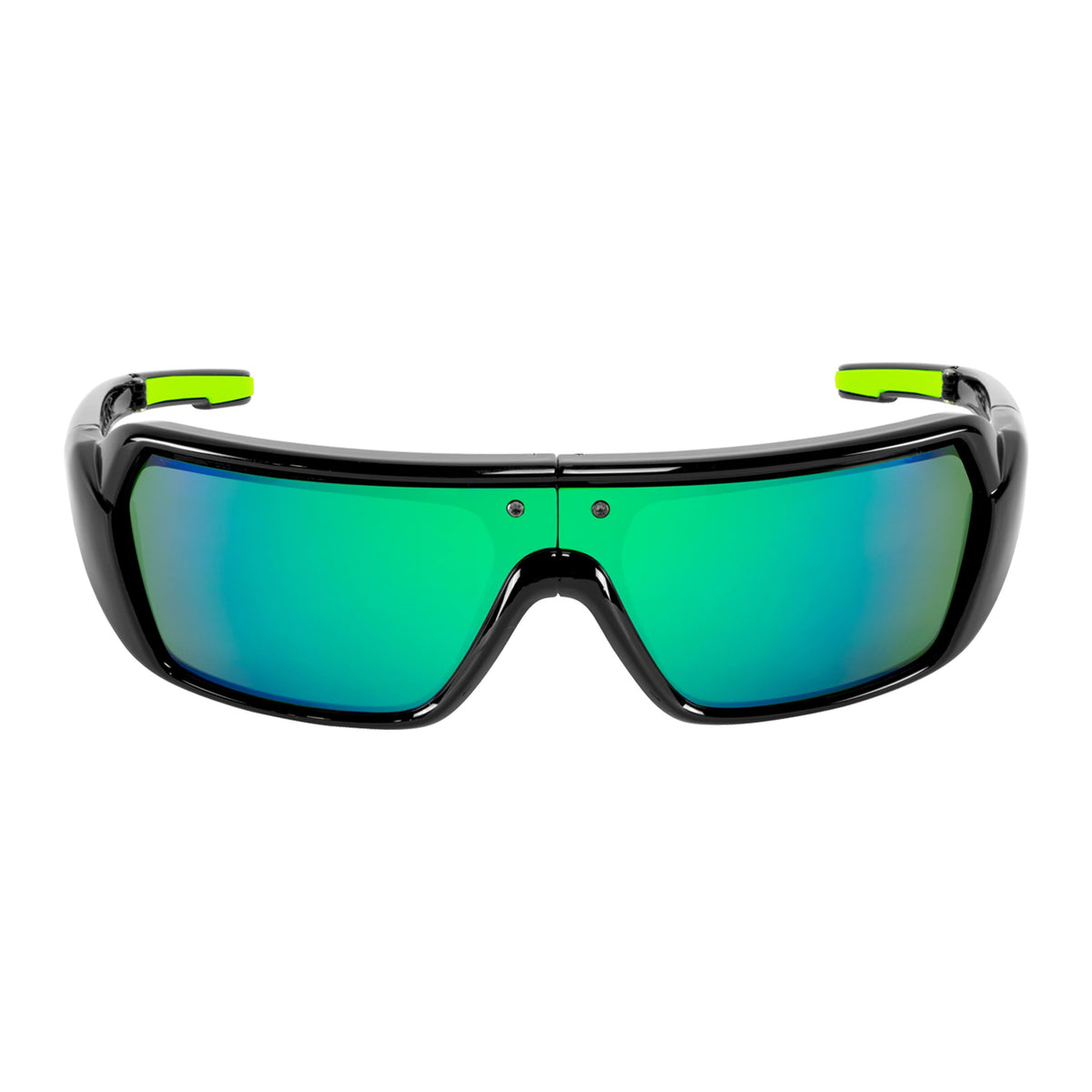 POPSTORM | Gloss Black | Non-Polarized Gray/Green Mirror | Popticals