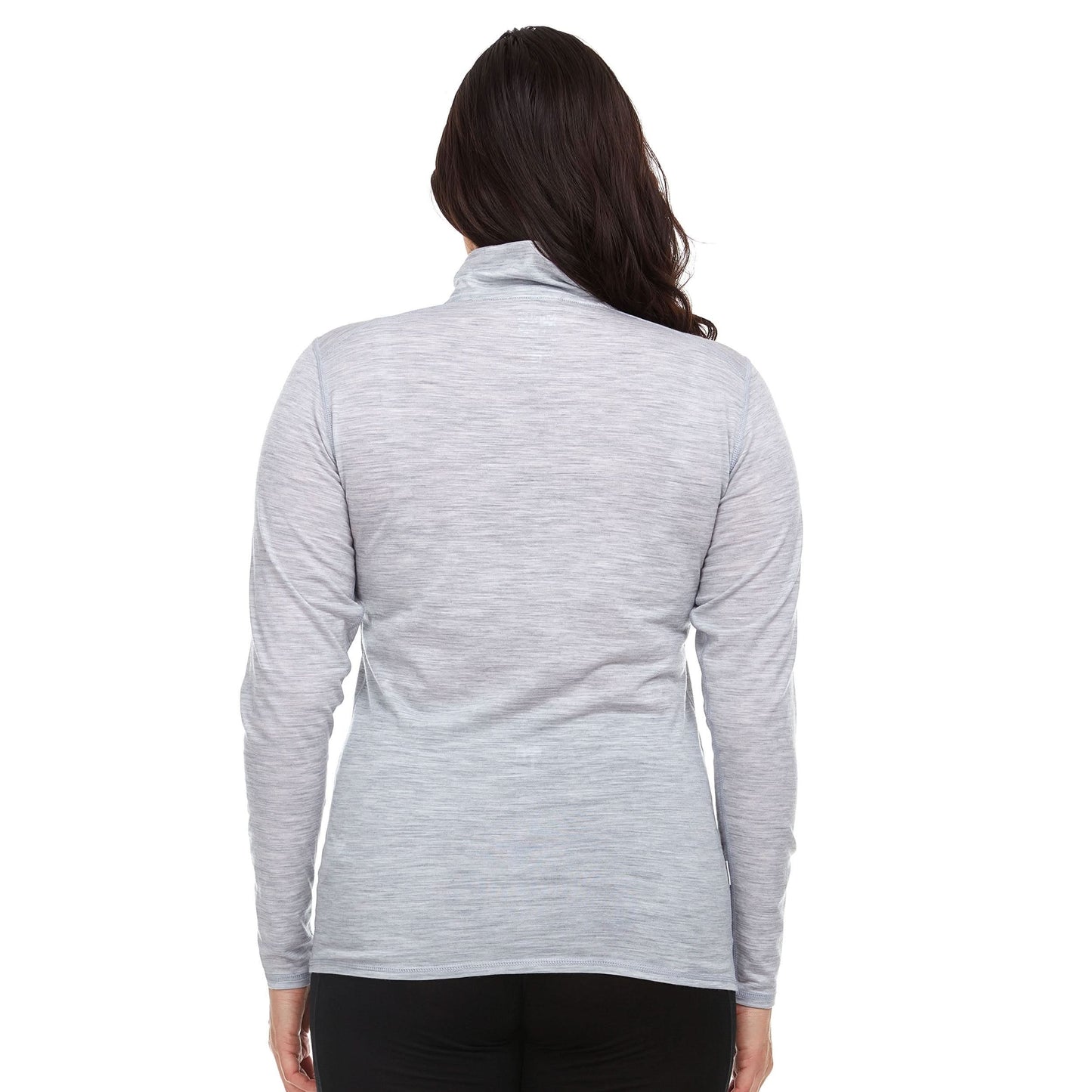 Microweight Women's Wool 1/4-Zip - Woolverino