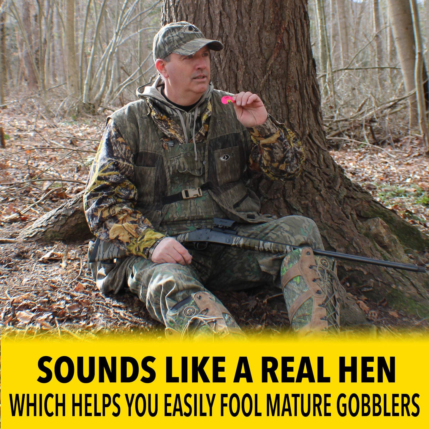 TRUE HYPE Raspy Old Hen Mouth Call