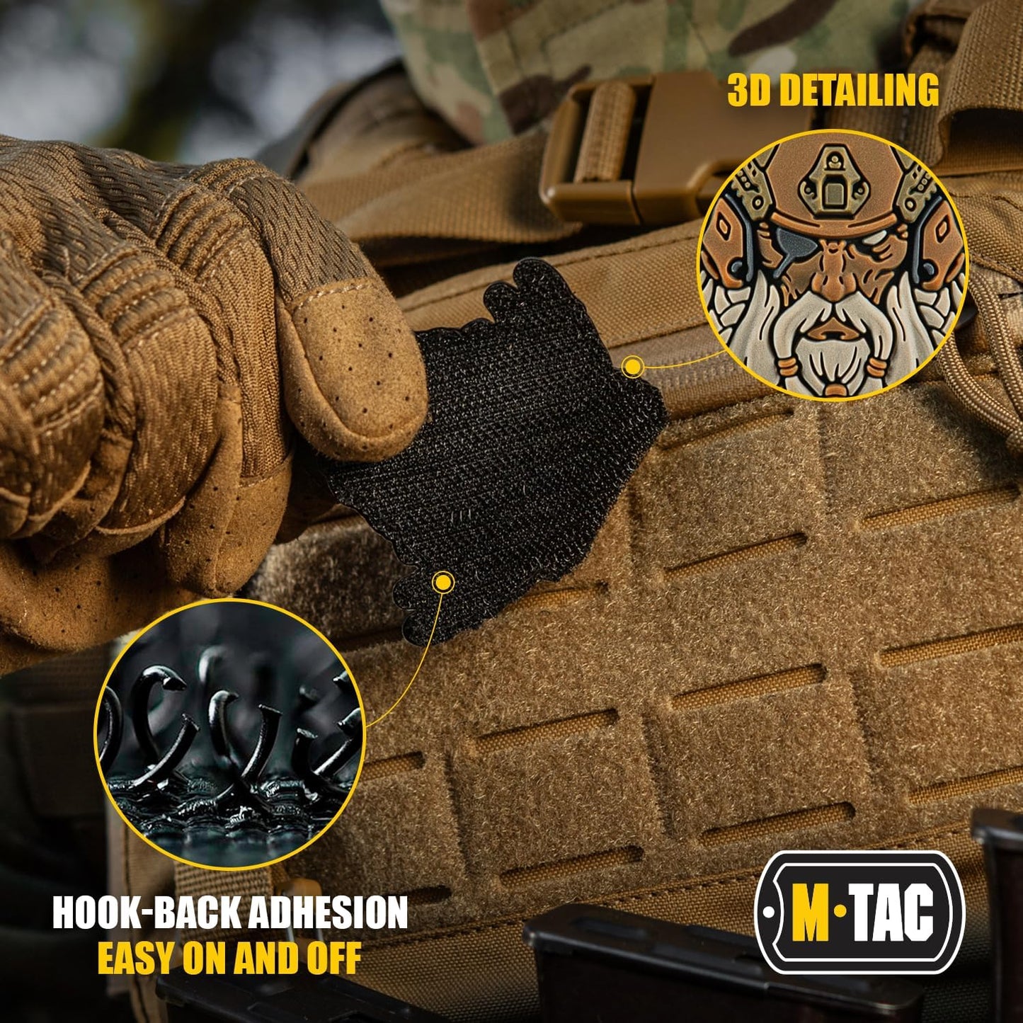 M-Tac Morale Patch Viking Invasion PVC
