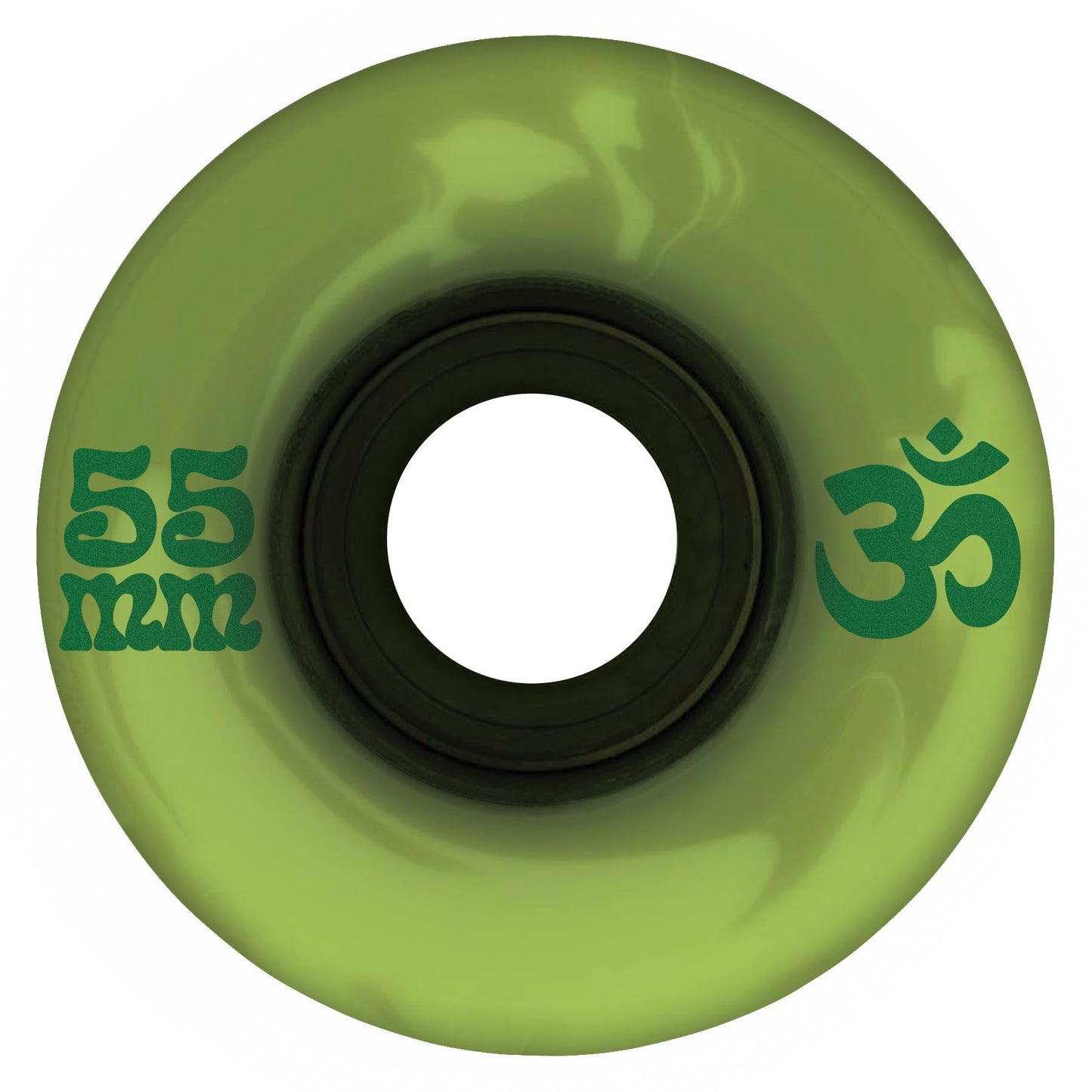 OJ 55mm Cru-Zen Mini Super Juice Emerald Marble Swirl 78a Skateboard Wheels