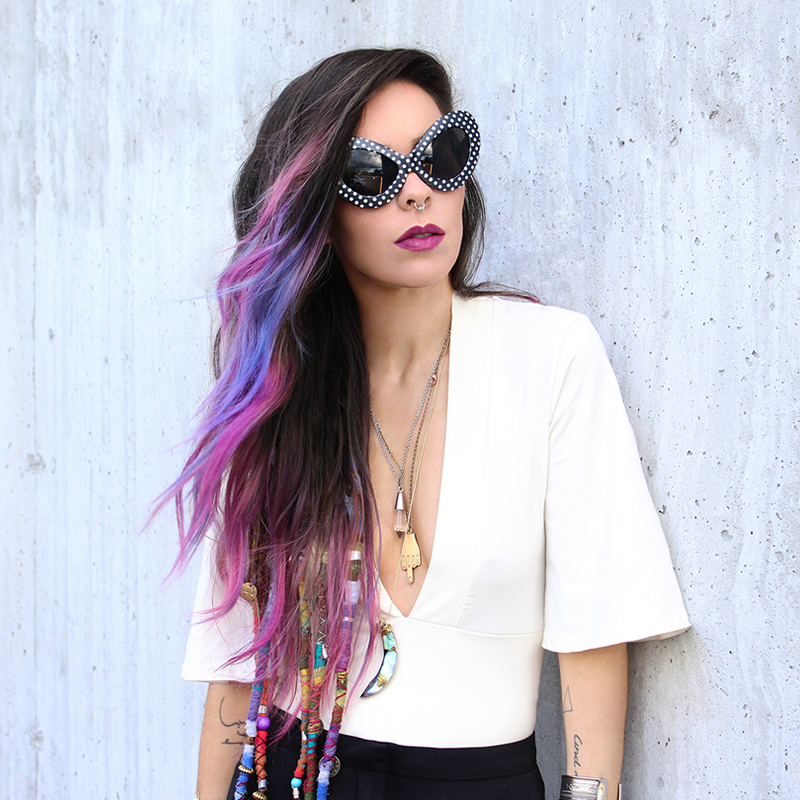 1950's Retro Womens Fashion Oversize Polka Dot Novelty Cat Eye Sunglasses 9549