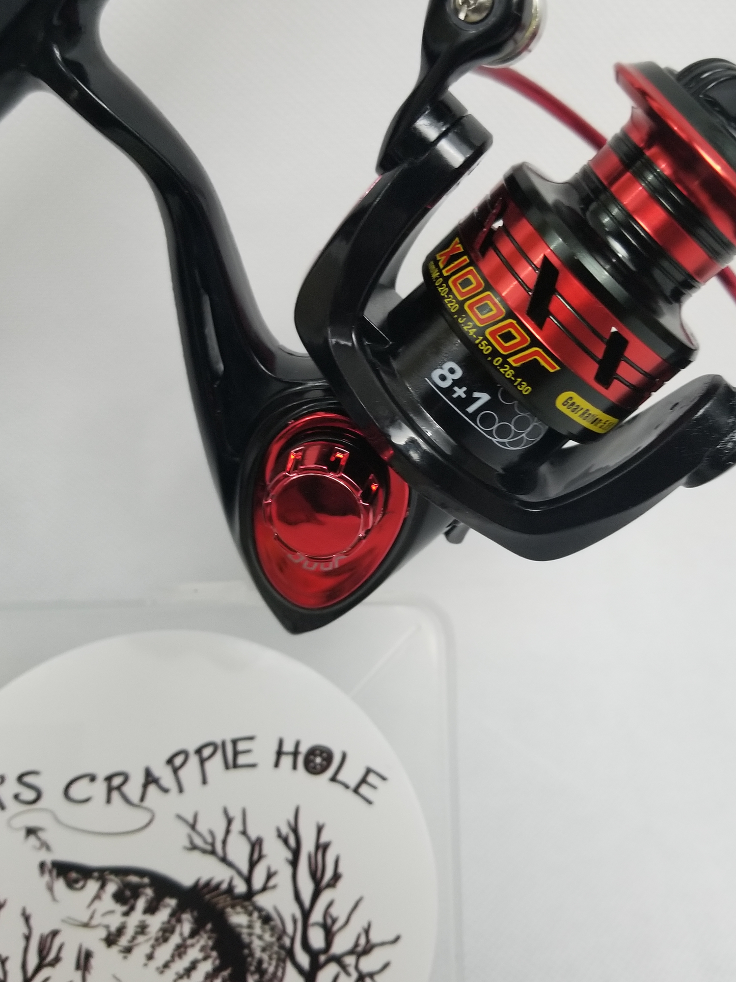 Cam's Complete 6'6" (8+1 BB Ball Bearing Reel) Magic Stix Curly Tail Combo  Special