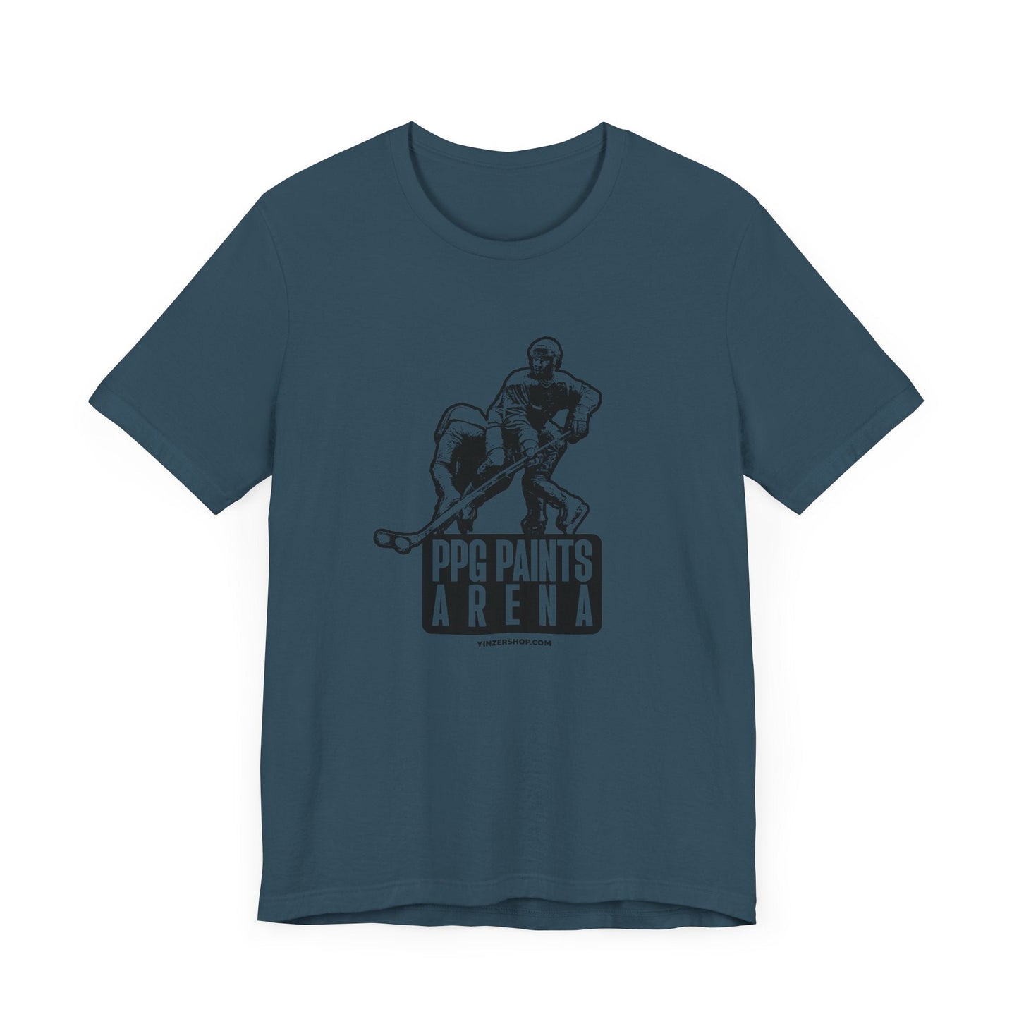 PPG Paints Arena Statue - Short Sleeve Tee