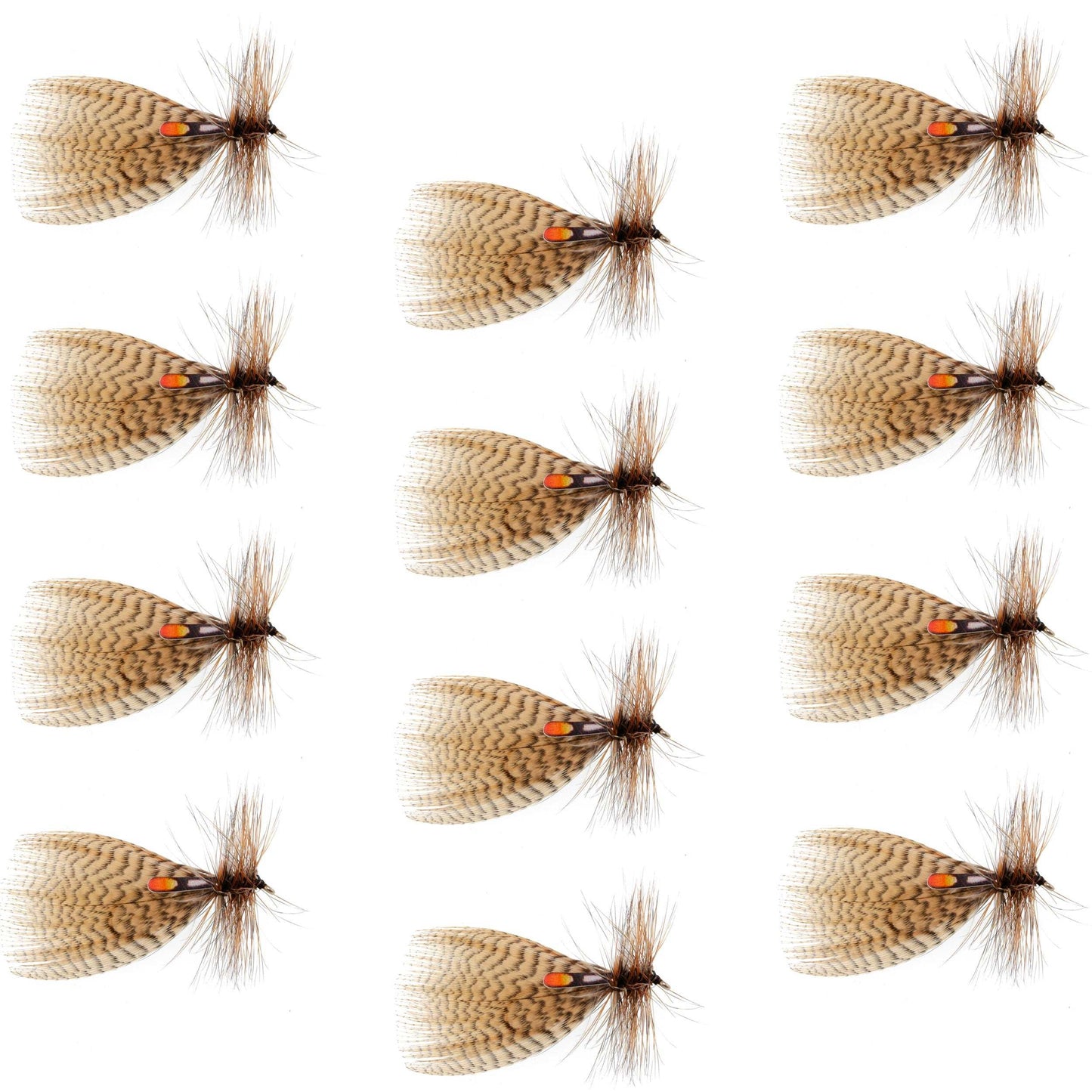Hornberg Special Streamer or Dry Fly - 12 Flies - Hook Size 10