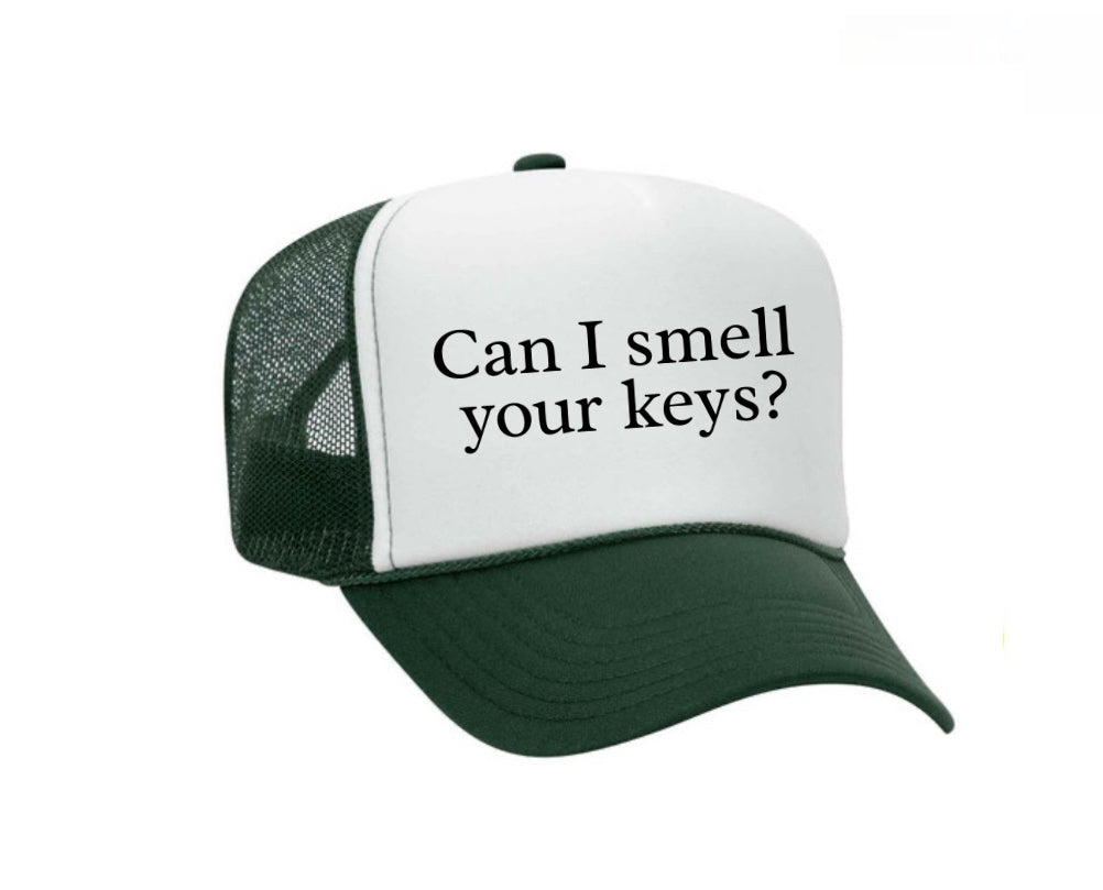 Can I Smell Your Keys? Trucker Hat