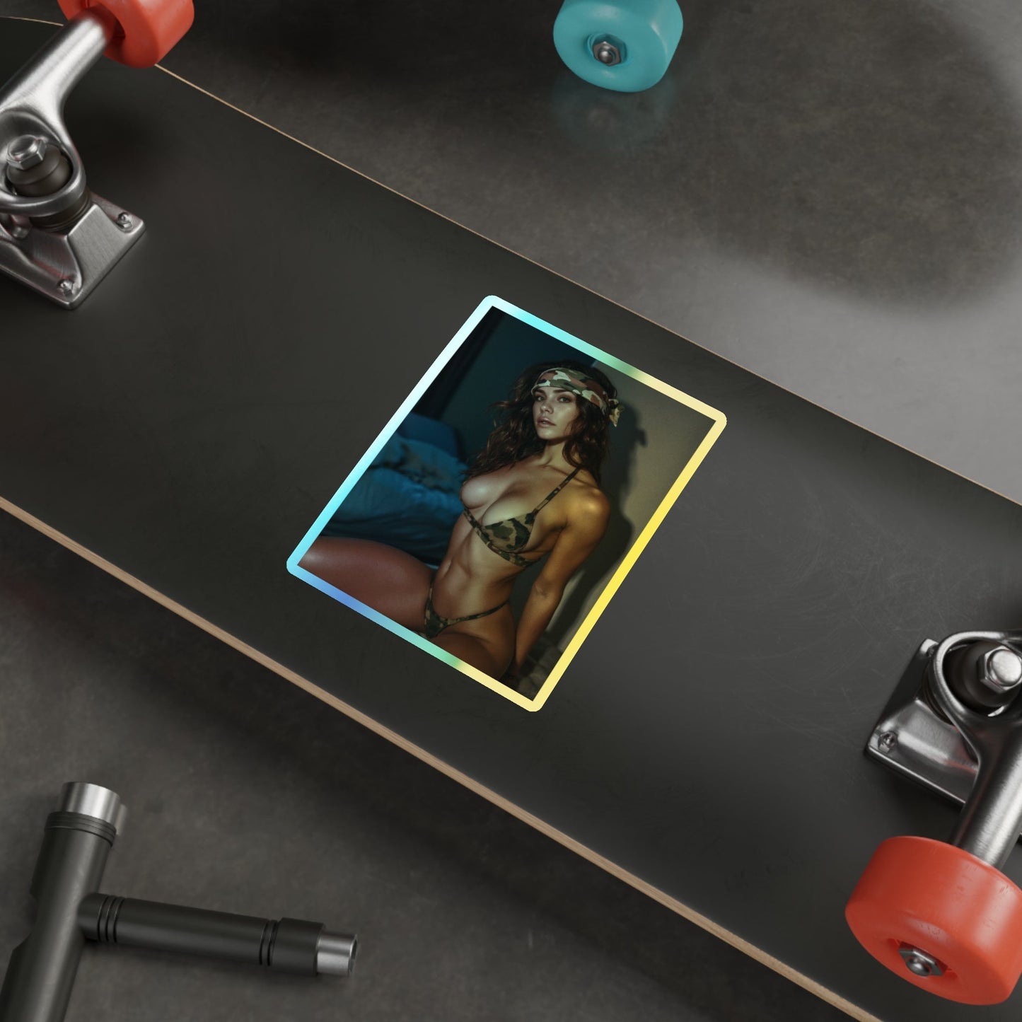 Camo Vol. 1 Holographic Die-Cut Stickers