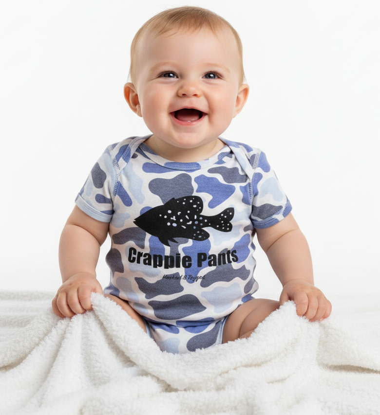 Crappie Pants Onesie